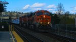 BNSF 6723 Leads a Manifest 